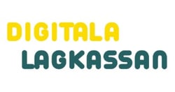 Digitala lagkassan logotype vit bakgrund