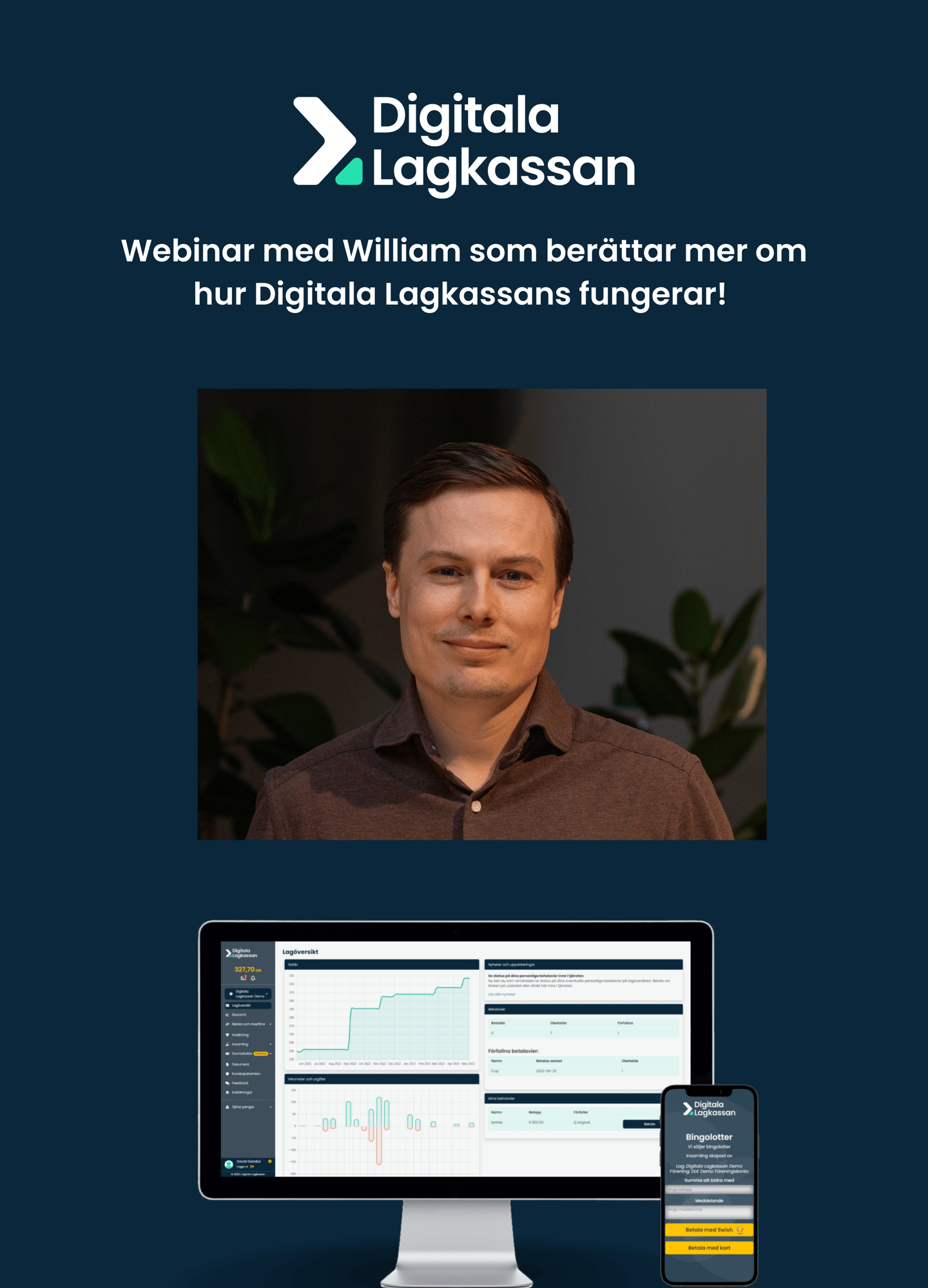 Webinar med William